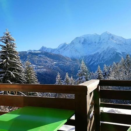 Studio Bettex 4P- Vue Mont-Blanc Saint-Gervais-les-Bains Buitenkant foto