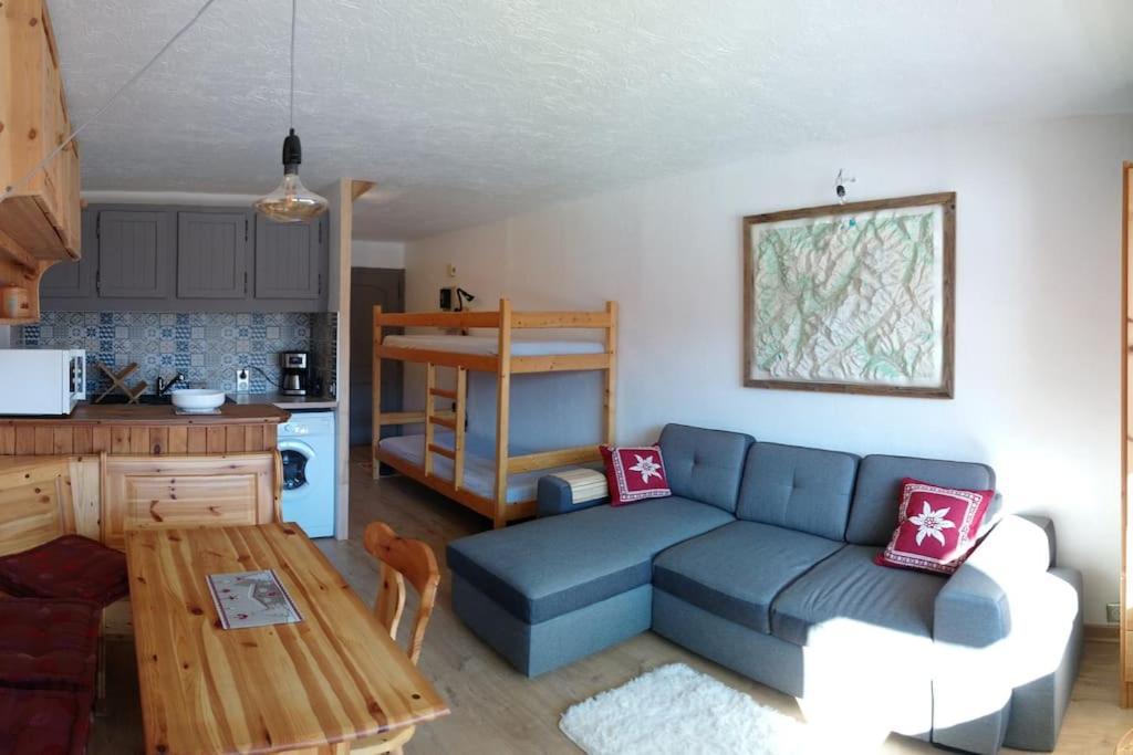 Studio Bettex 4P- Vue Mont-Blanc Saint-Gervais-les-Bains Buitenkant foto