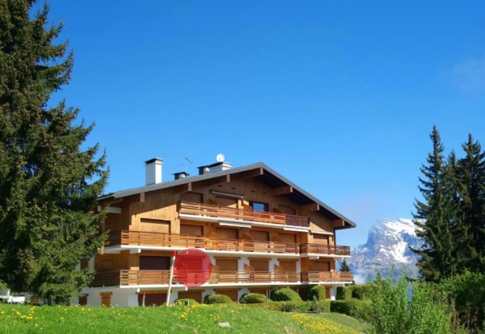 Studio Bettex 4P- Vue Mont-Blanc Saint-Gervais-les-Bains Buitenkant foto